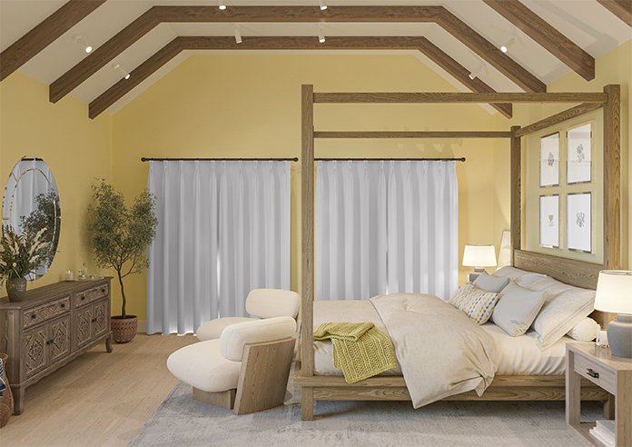 Atina (Blackout), Bright White - Made to Measure Curtains - Image 16